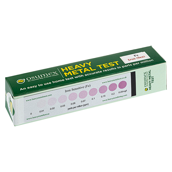 Iron Sensitive Heavy Metals Test Kit