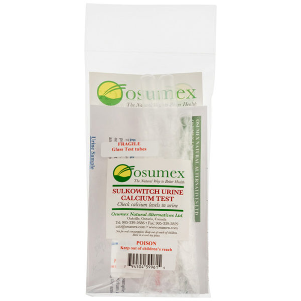 Sulkowitch Urine Calcium test-front