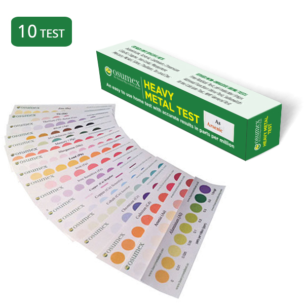 10 Test Heavy Metals Test Kit