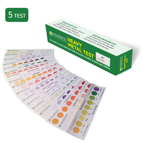 5 Test Heavy Metals Test Kit